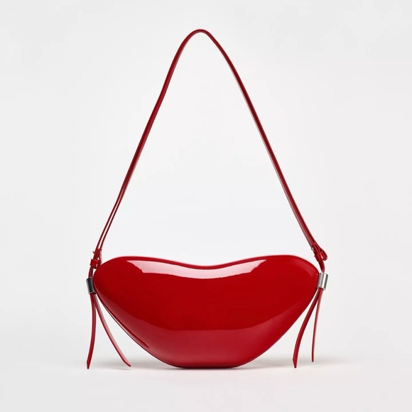 Zara Handbags - Zara NWT Red Lips Bag. Read the description and see photos